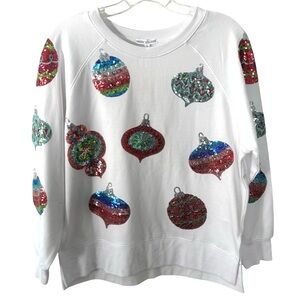 NWT‎ Mary Square Women's Ornament Katie Sweatshirt in Size S